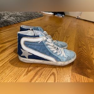 GOLDEN GOOSE SLIDE HIGH TOPS